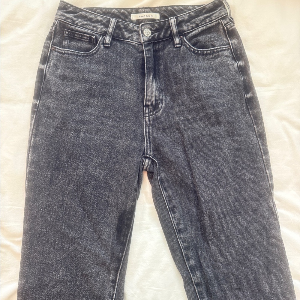 PacSun Black Straight Leg Jeans Classic Style